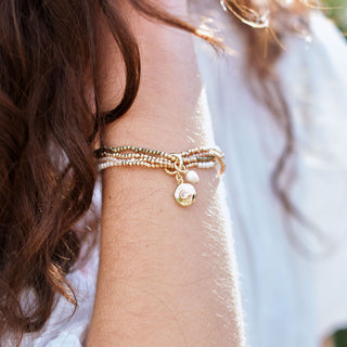 GOLD CHAMPAGNE HAYLEY BRACELET