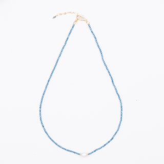 FULL GEM WITH PEARL NECKLACE