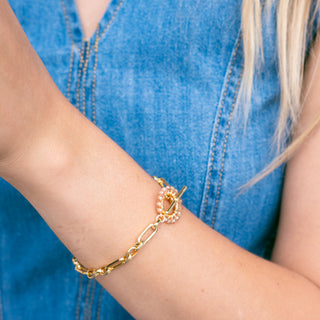 CHAMPAGNE FOB BRACELET