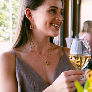 CHAMPAGNE NUGGET NECKLACE