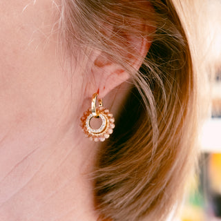 CHAMPAGNE EZRA EARRING