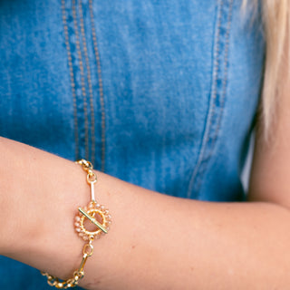 CHAMPAGNE FOB BRACELET