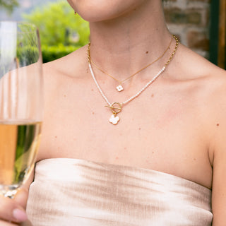 BABY FLEUR GOLD NECKLACE