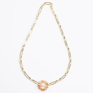 CHAMPAGNE FOB NECKLACE