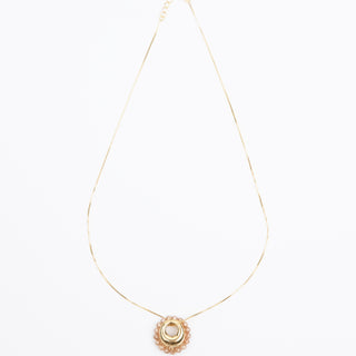CHAMPAGNE NUGGET NECKLACE