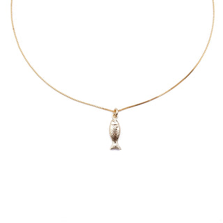 SIMPLE FISH NECKLACE