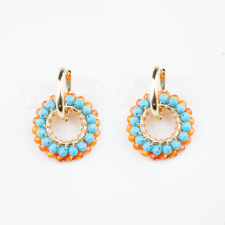 GEM RING CHARMS - TURQUOISE