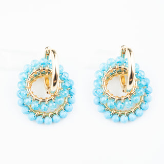 GEM RING CHARMS - TURQUOISE