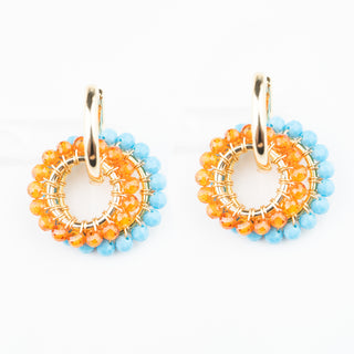 GEM RING CHARMS - TURQUOISE