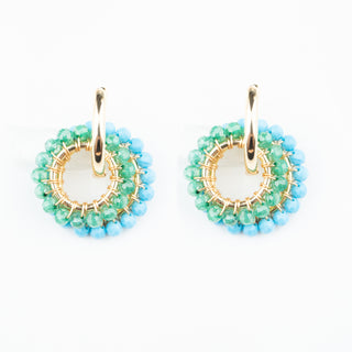 GEM RING CHARMS - TURQUOISE