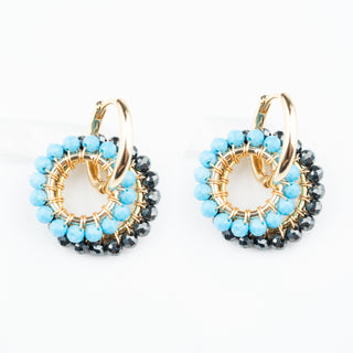 GEM RING CHARMS - TURQUOISE