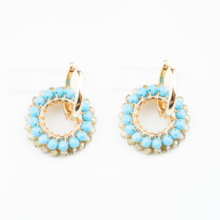 GEM RING CHARMS - TURQUOISE