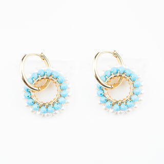 GEM RING CHARMS - TURQUOISE