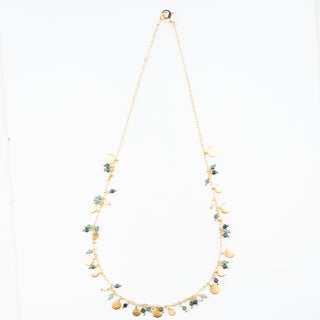 BLUE TOURMALINE NECKLACE