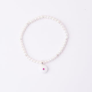 SILVER 'THINKING OF YOU' BRACELET