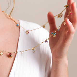 RESORT CLUSTER CHARM NECKLACE