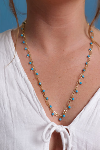 RESORT GEM NECKLACE