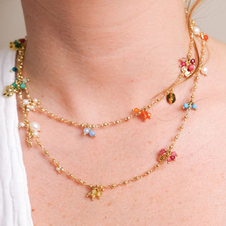 RESORT CLUSTER CHARM NECKLACE