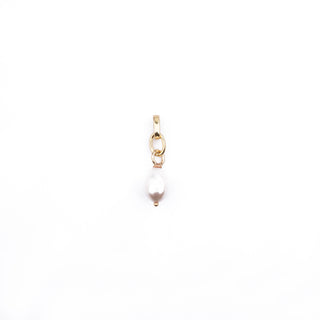GOLD RICE PEARL LONG CHARM