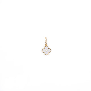 GOLD BABY FLEUR SHORT CHARM