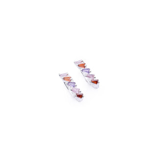 MIXED CZ BAGUETTE HUGGIES