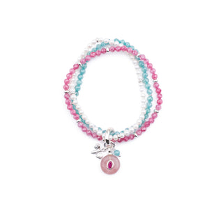 MULTICOLOUR TRIPLE STRETCH BRACELET