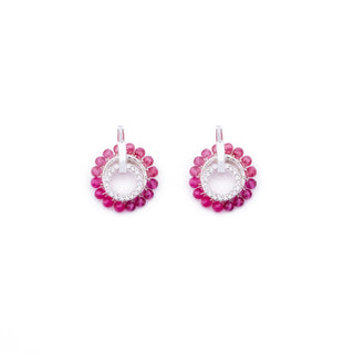 PINK TOURMALINE EZRA EARRINGS
