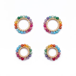 GOLD RESORT GEM RING CHARMS