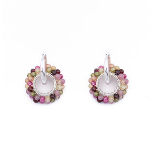 SILVER GEM RING CHARM - TOURMALINE