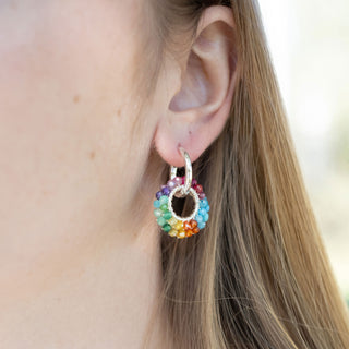 SILVER RESORT GEM RING CHARM