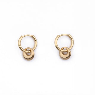 GOLD BABY NUGGET HUGGIE CHARM