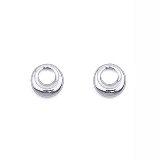 SILVER BABY NUGGET HUGGIE CHARM