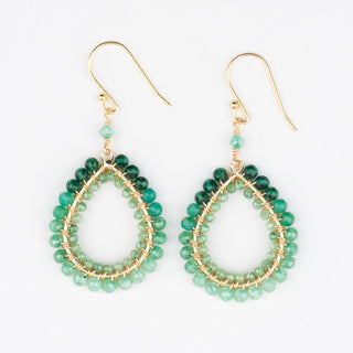 BLOCK WRAPPED EARRINGS