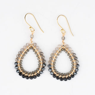 BLOCK WRAPPED EARRINGS