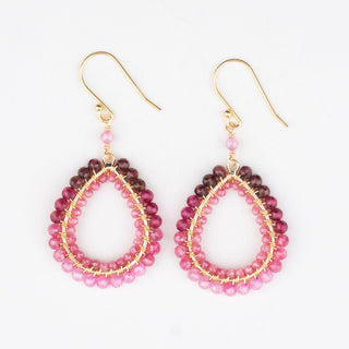 BLOCK WRAPPED EARRINGS