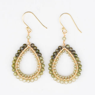 BLOCK WRAPPED EARRINGS