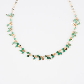 SHORT CLUSTER NECKLACE