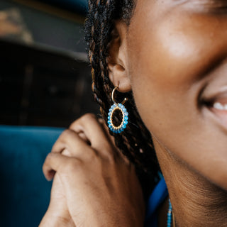 OMBRE FORWARD FACING HOOPS