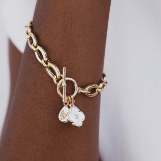 OVAL CHARM BRACELET