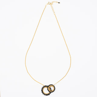 DOUBLE RING NECKLACE