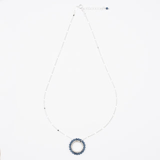 CIRCLE GEM NECKLACE