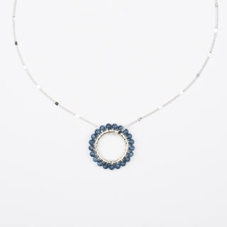 CIRCLE GEM NECKLACE