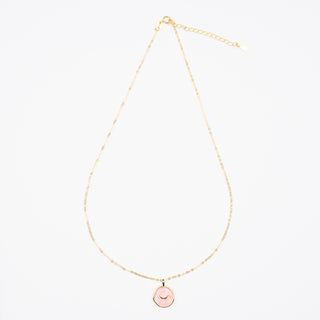 ENAMEL DISC NECKLACE