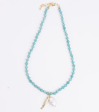 OCEAN GREEN NECKLACE