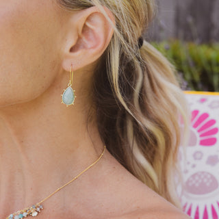 VACATION AMANZONITE EARRINGS
