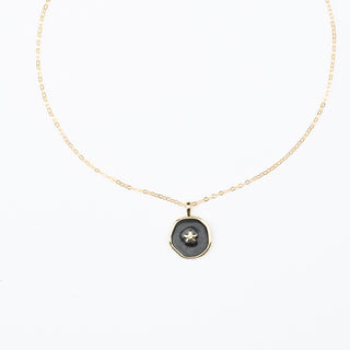 ENAMEL DISC NECKLACE