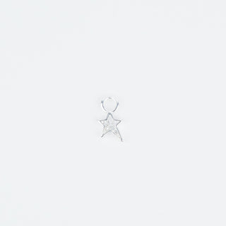 SILVER STAR CHARM