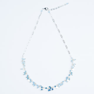 OMBRE CLUSTER NECKLACE