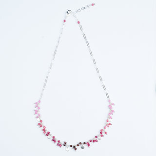 OMBRE CLUSTER NECKLACE