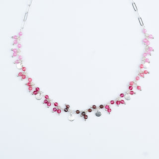 OMBRE CLUSTER NECKLACE